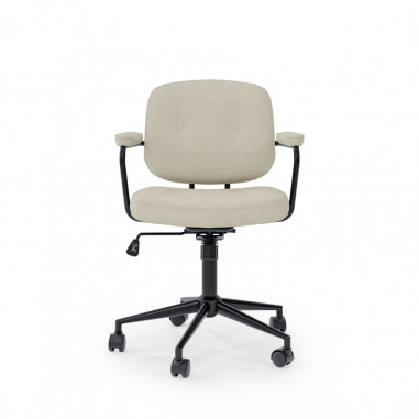 SILLA OFICINA COLUMBIA BEIGE