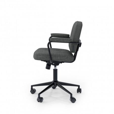 SILLA OFICINA COLUMBIA GRIS OSCURO