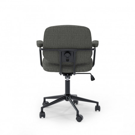 SILLA OFICINA COLUMBIA GRIS OSCURO