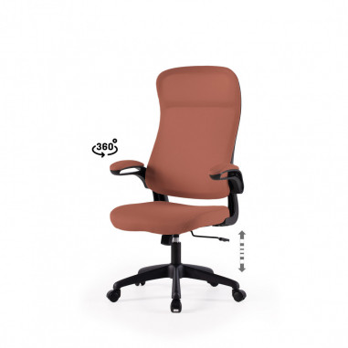 SILLA OFICINA SORBONNE TERRACOTA