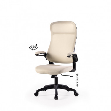 SILLA OFICINA SORBONNE BEIGE