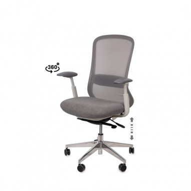 SILLA OFICINA EMORY GRIS