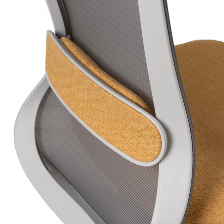 SILLA OFICINA EMORY MOSTAZA