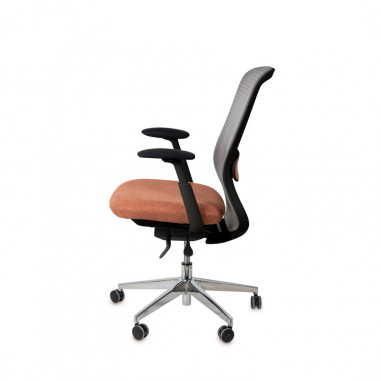 SILLA OFICINA ROTTERDAM TERRACOTA