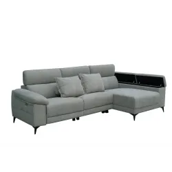 SHAIS.DCHA.2 RELAX MOTOR CON TALONERA TAP. BEIGE O GRIS NIDO