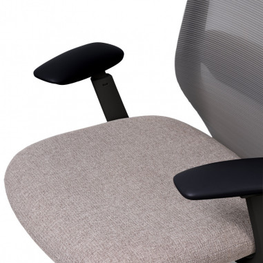 SILLA OFICINA ROTTERDAM TAUPE