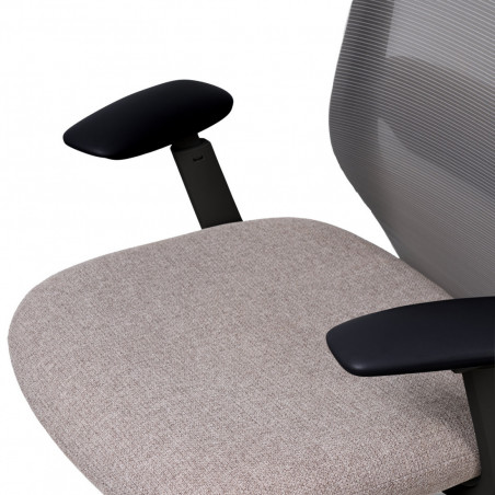 SILLA OFICINA ROTTERDAM TAUPE