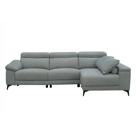 SHAIS.DCHA.2 RELAX MOTOR CON TALONERA TAP. BEIGE O GRIS NIDO