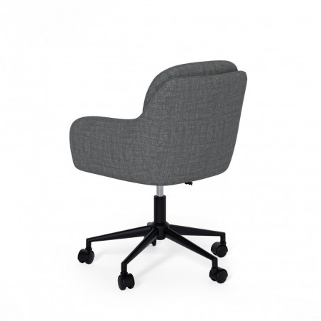 SILLA OFICINA ONTARIO GRIS OSCURO