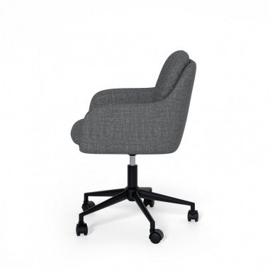 SILLA OFICINA ONTARIO GRIS OSCURO