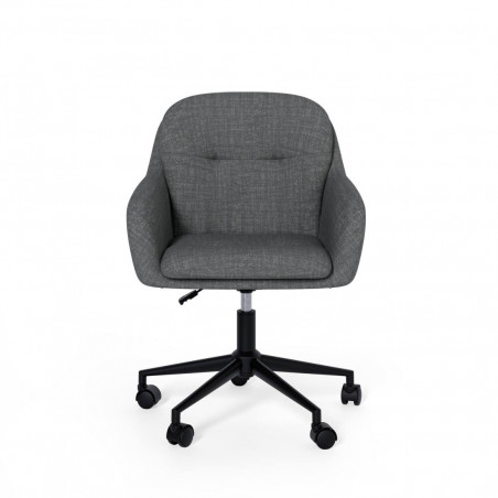 SILLA OFICINA ONTARIO GRIS OSCURO