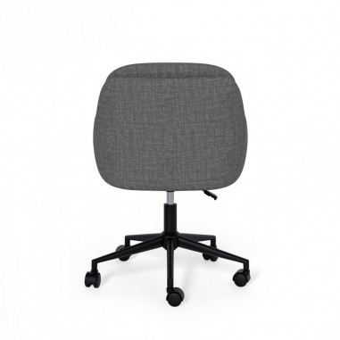 SILLA OFICINA ONTARIO GRIS OSCURO