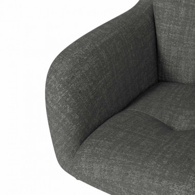 SILLA OFICINA ONTARIO GRIS OSCURO