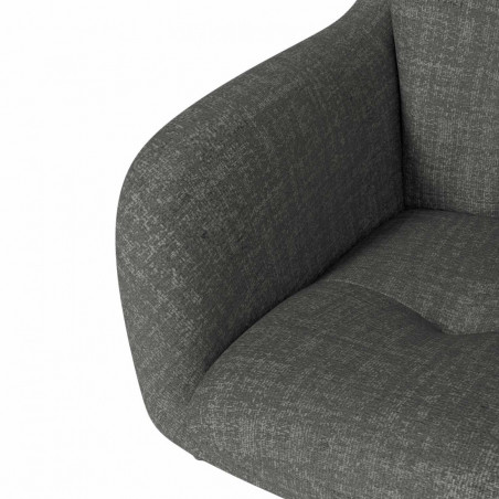 SILLA OFICINA ONTARIO GRIS OSCURO