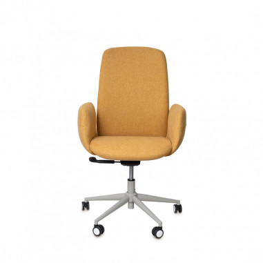 SILLA OFICINA BRITISH MOSTAZA