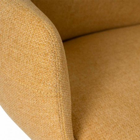 SILLA OFICINA BRITISH MOSTAZA