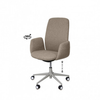 SILLA OFICINA BRITISH TAUPE