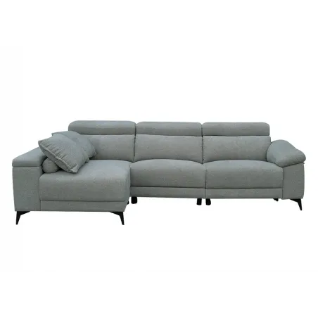 SHAIS. IZDA.2 RELAX MOTOR CON TALONERA TAP. BEIGE O GRIS NID