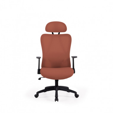 SILLA OFICINA MONTREAL TERRACOTA