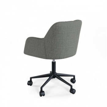 SILLA OFICINA STANFORD GRIS OSCURO 2