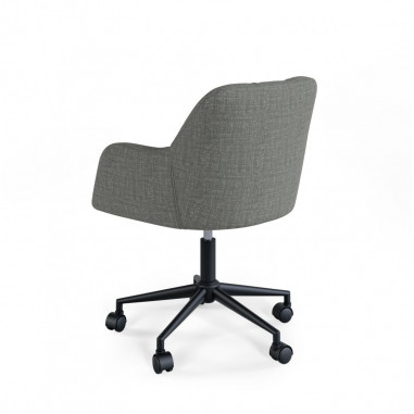 SILLA OFICINA STANFORD GRIS OSCURO