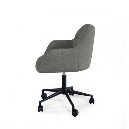 SILLA OFICINA STANFORD GRIS OSCURO
