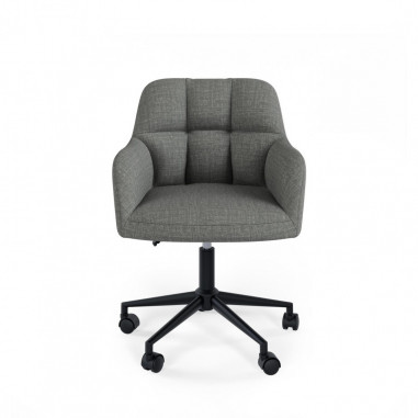 SILLA OFICINA STANFORD GRIS OSCURO