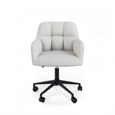 SILLA OFICINA STANFORD GRIS CLARO