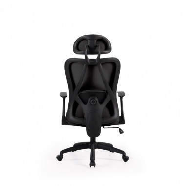 SILLA OFICINA MONTREAL NEGRO