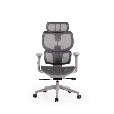 SILLA OFICINA TORONTO GRIS/GRIS