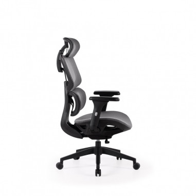 SILLA OFICINA TORONTO NEGRO/GRIS