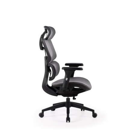 SILLA OFICINA TORONTO NEGRO/GRIS