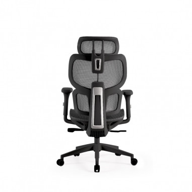 SILLA OFICINA TORONTO NEGRO/GRIS