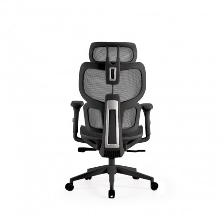 SILLA OFICINA TORONTO NEGRO/GRIS
