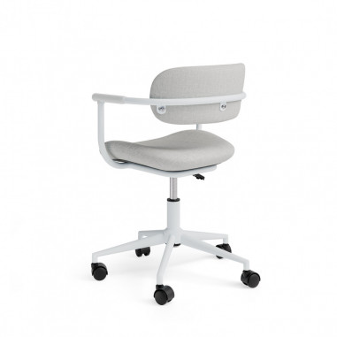 SILLA OFICINA OXFORD GRIS