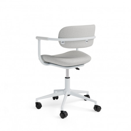 SILLA OFICINA OXFORD GRIS