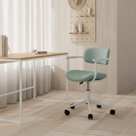 SILLA OFICINA OXFORD MENTA