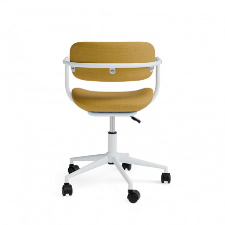 SILLA OFICINA OXFORD MOSTAZA