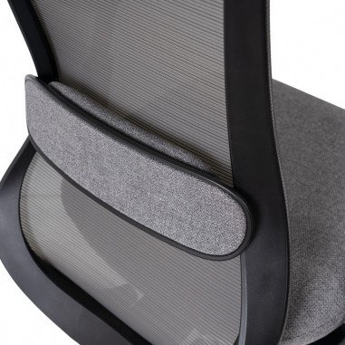 SILLA OFICINA ROTTERDAM GRIS