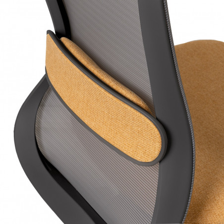 SILLA OFICINA ROTTERDAM MOSTAZA