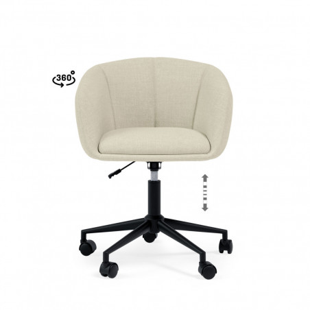 SILLA OFICINA ARIZONA BEIGE