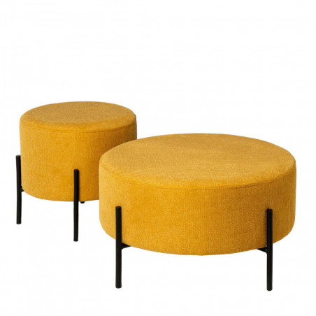 PUFF CAMILO MOSTAZA