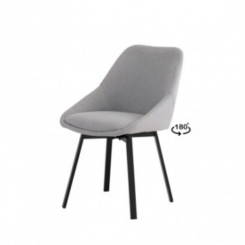 SILLA AMELIE GRIS LIGHT