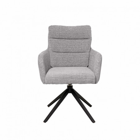 SILLA LISETTE GRIS CLARO