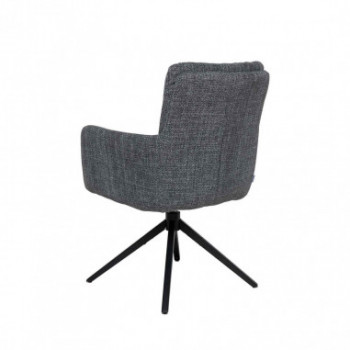 SILLA LISETTE GRIS OSCURO 2