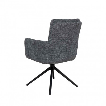 SILLA LISETTE GRIS OSCURO