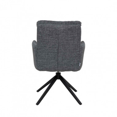 SILLA LISETTE GRIS OSCURO
